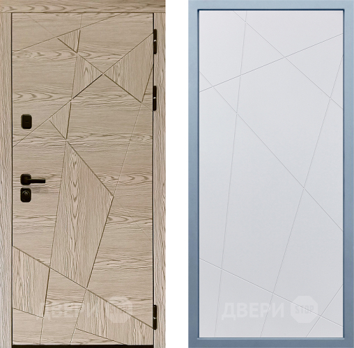 Входная металлическая Дверь Дива МД-97/1 Д-11 Белый в Шатуре