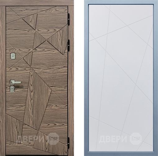 Входная металлическая Дверь Дива МД-97/2 Д-11 Белый в Шатуре