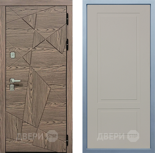 Входная металлическая Дверь Дива МД-97/2 Н-7 Шампань в Шатуре