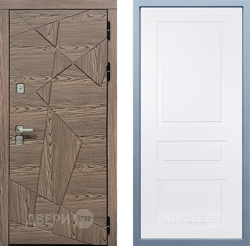 Дверь Дива МД-97/2 Н-13 Белый в Шатуре