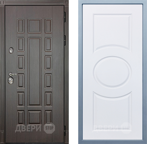 Входная металлическая Дверь Дива МД-38 М-30 Белый в Шатуре