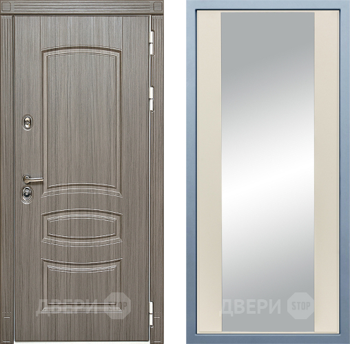 Дверь Дива МД-42 Д-15 Зеркало Шампань в Шатуре