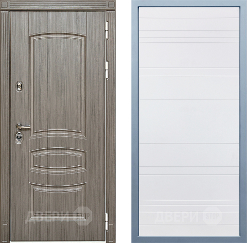 Дверь Дива МД-42 Д-5 Белый в Шатуре