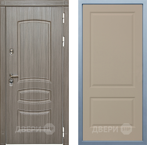 Входная металлическая Дверь Дива МД-42 Д-7 Шампань в Шатуре