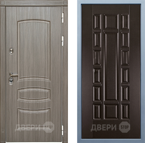 Входная металлическая Дверь Дива МД-42 М-2 Венге в Шатуре