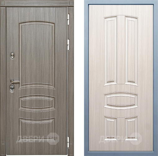 Входная металлическая Дверь Дива МД-42 М-3 Сандал белый в Шатуре