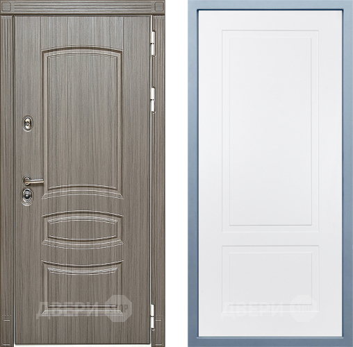 Дверь Дива МД-42 Н-7 Белый в Шатуре