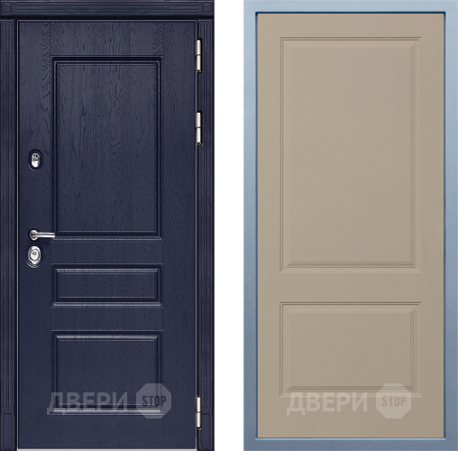 Входная металлическая Дверь Дива МД-45 Д-7 Шампань в Шатуре