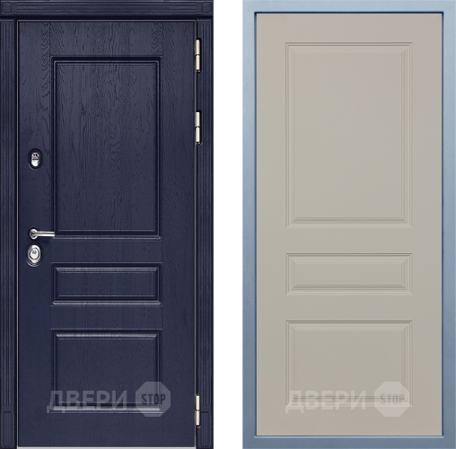 Входная металлическая Дверь Дива МД-45 Д-13 Шампань в Шатуре