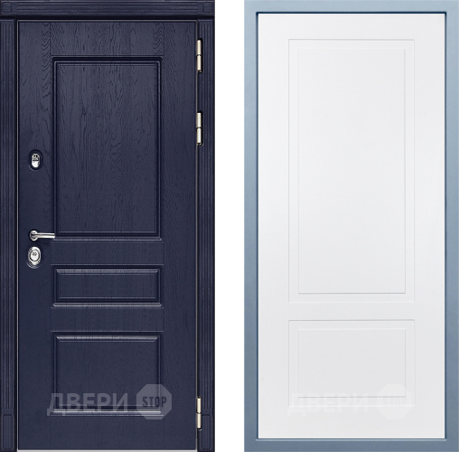 Входная металлическая Дверь Дива МД-45 Н-7 Белый в Шатуре