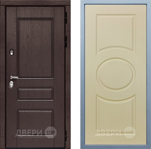 Дверь Дива МД-90 Д-8 Шампань в Шатуре