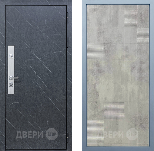 Дверь Дива МХ-26 STR Д-4 Бетон темный в Шатуре