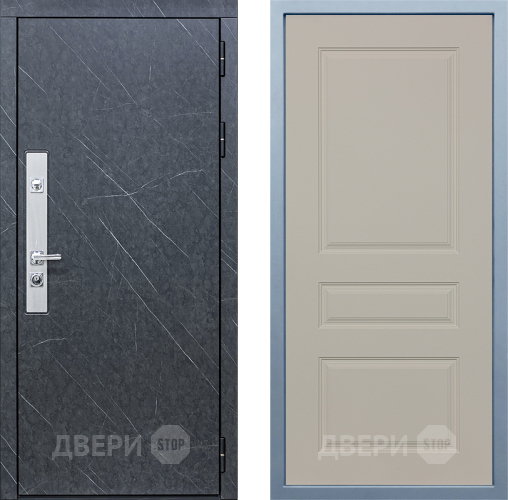 Входная металлическая Дверь Дива МХ-26 STR Д-13 Шампань в Шатуре