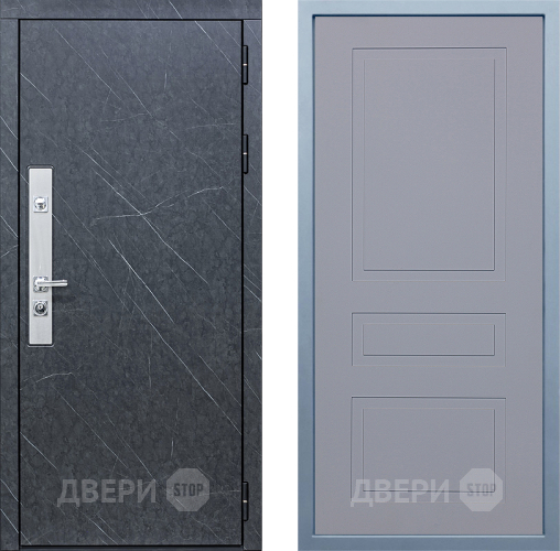 Входная металлическая Дверь Дива МХ-26 STR Н-13 Силк Маус в Шатуре