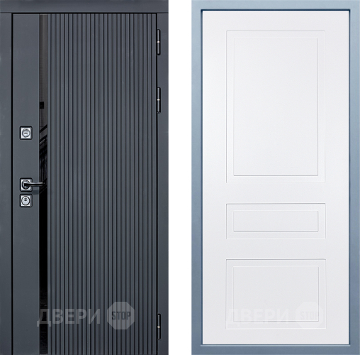 Дверь Дива МХ-46 STR Н-13 Белый в Шатуре