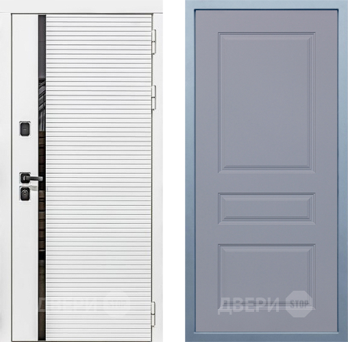 Дверь Дива МХ-45 Белая STR Д-13 Силк Маус в Шатуре