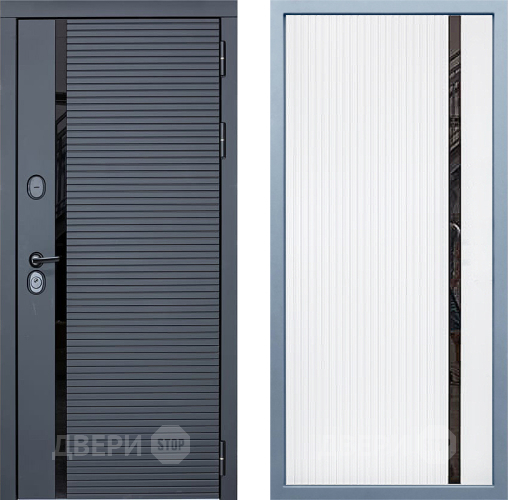 Дверь Дива МХ-45 STR МХ-46 Белый матовый в Шатуре