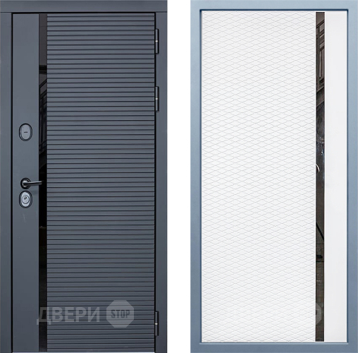 Дверь Дива МХ-45 STR МХ-47 Белый матовый в Шатуре