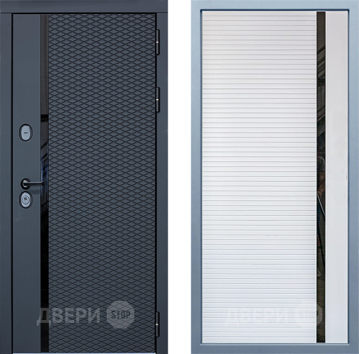 Дверь Дива МХ-47 STR МХ-45 Белый матовый в Шатуре