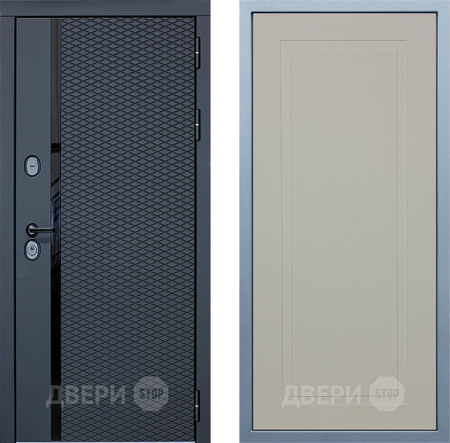 Входная металлическая Дверь Дива МХ-47 STR Н-10 Шампань в Шатуре