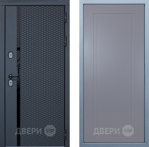 Входная металлическая Дверь Дива МХ-47 STR Н-10 Силк Маус в Шатуре