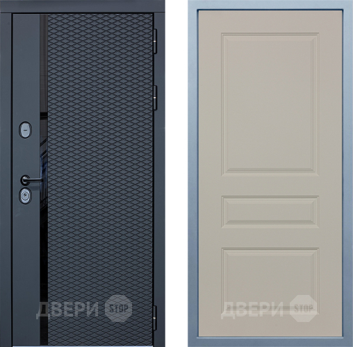 Входная металлическая Дверь Дива МХ-47 STR Д-13 Шампань в Шатуре