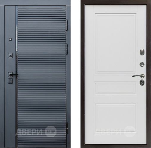 Дверь Престиж Черная Линия Классика Лиственница белая в Шатуре