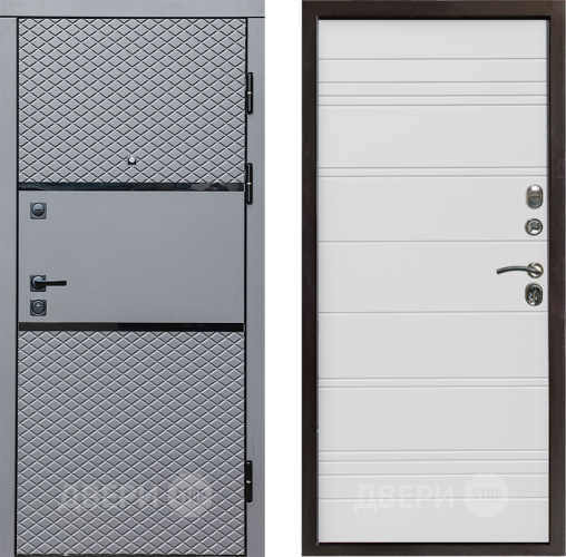 Дверь Престиж Ромб Line Белый в Шатуре