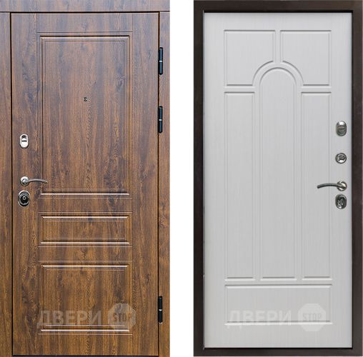 Дверь Престиж Классика Дуб Арка Лиственница белая в Шатуре