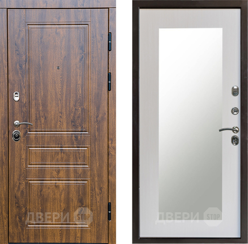 Дверь Престиж Классика Дуб Зеркло Пастораль Лиственница белая в Шатуре