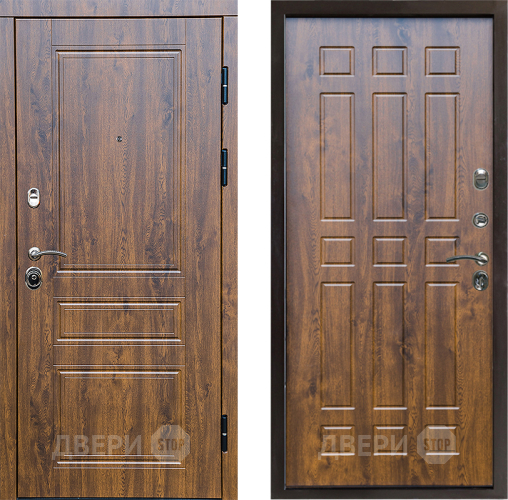 Входная металлическая Дверь Престиж Классика Дуб Спарта Дуб в Шатуре