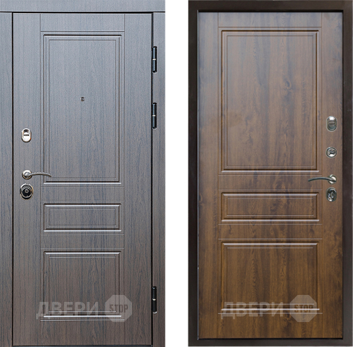 Входная металлическая Дверь Престиж Классика Венге Классика Дуб в Шатуре