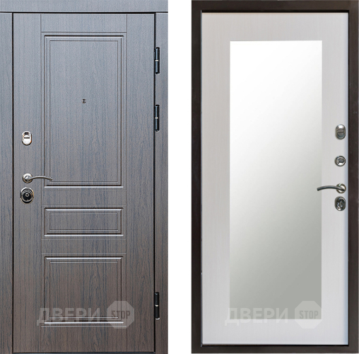 Дверь Престиж Классика Венге Зеркло Пастораль Лиственница белая в Шатуре