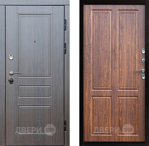 Входная металлическая Дверь Престиж Классика Венге Премиум Орех светлый в Шатуре