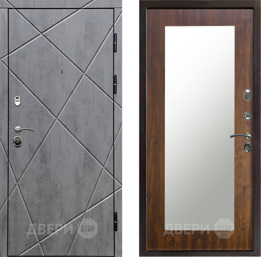 Дверь Престиж Лучи Зеркло Пастораль Дуб в Шатуре