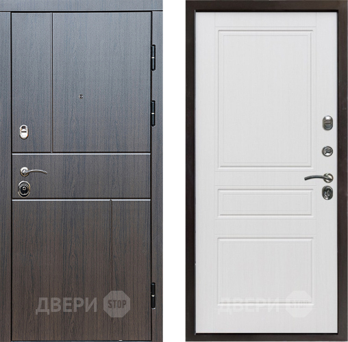 Дверь Престиж Горизонт Венге Классика Белое дерево в Шатуре