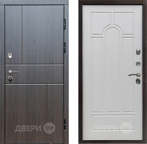 Дверь Престиж Горизонт Венге Арка Лиственница белая в Шатуре