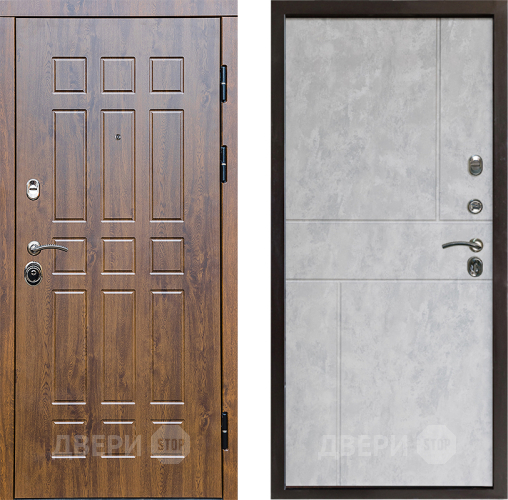 Дверь Престиж Стандарт Горизонт Бетон светлый в Шатуре