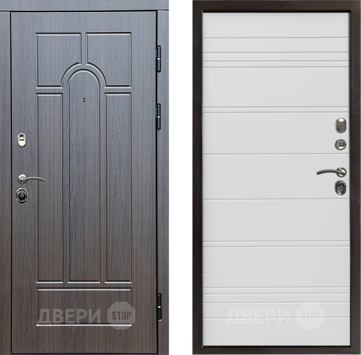 Дверь Престиж Арка Line Белый в Шатуре