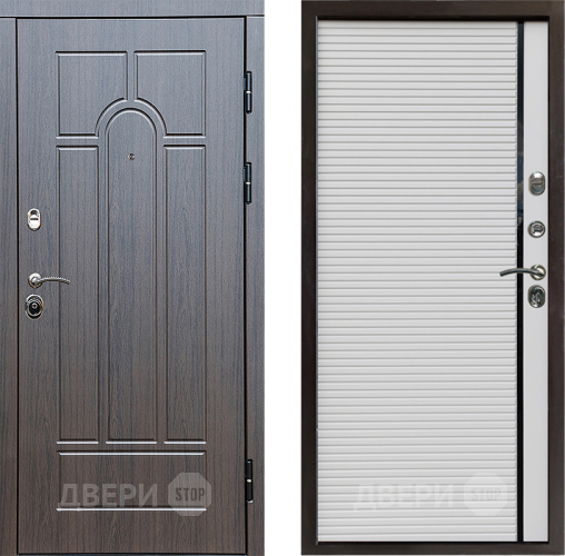 Входная металлическая Дверь Престиж Арка Porte Белый в Шатуре