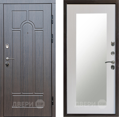 Дверь Престиж Арка Зеркло Пастораль Лиственница белая в Шатуре