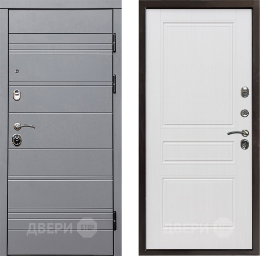 Дверь Престиж Линия Грэй Классика Белое дерево в Шатуре