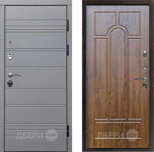 Дверь Престиж Линия Грэй Арка Дуб в Шатуре