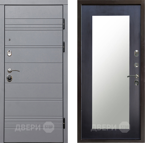 Дверь Престиж Линия Грэй Зеркло Пастораль Венге в Шатуре