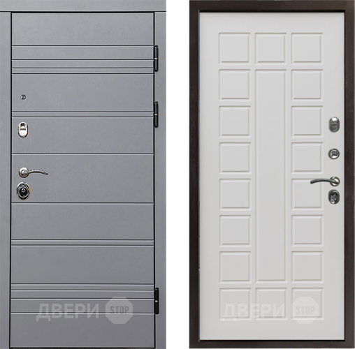 Входная металлическая Дверь Престиж Линия Грэй Престиж Бежевый мат в Шатуре