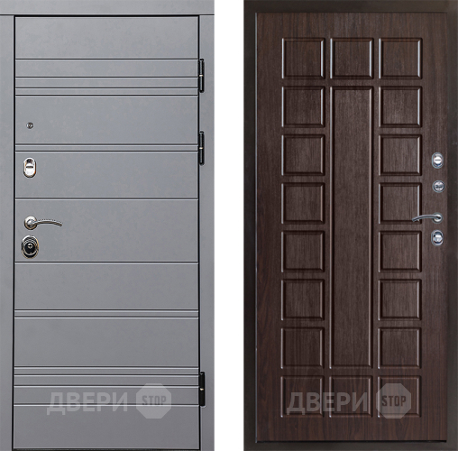 Входная металлическая Дверь Престиж Линия Грэй Престиж Венге в Шатуре