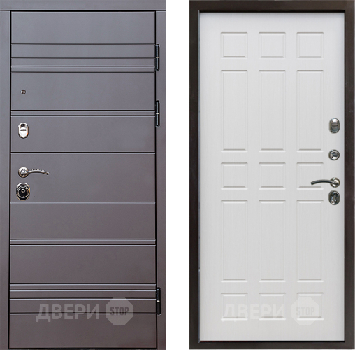 Дверь Престиж Линия Браун Спарта Лиственница белая в Шатуре