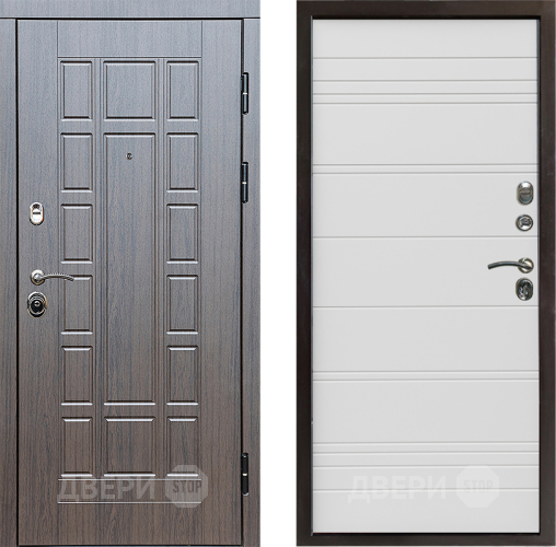 Входная металлическая Дверь Престиж Престиж Line Белый в Шатуре