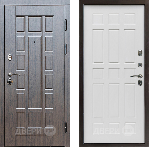 Входная металлическая Дверь Престиж Престиж Спарта Белое дерево в Шатуре