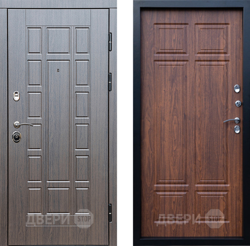 Входная металлическая Дверь Престиж Престиж Премиум Орех темный в Шатуре